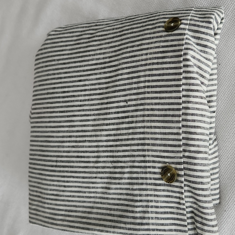 Wheaton Striped Linen Cotton Duvet Cover